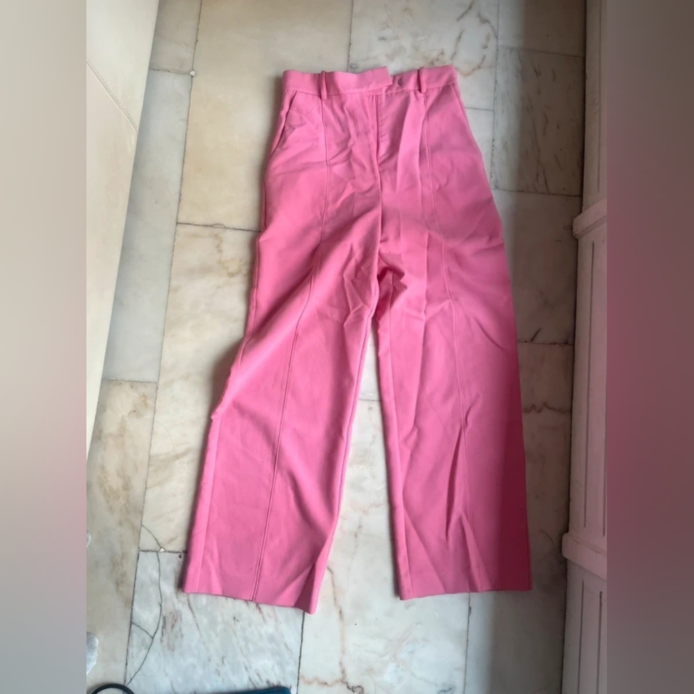 Zara Vibrant Pink Trousers